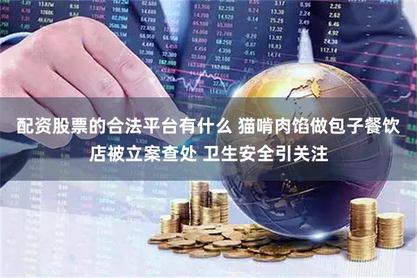配资股票的合法平台有什么 猫啃肉馅做包子餐饮店被立案查处 卫生安全引关注